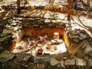Burial tomb at Rincon de la Vieja
