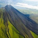 Arenal Volcano - aerial view