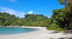 Beach in Manuel Antonio National Park, Costa Rica