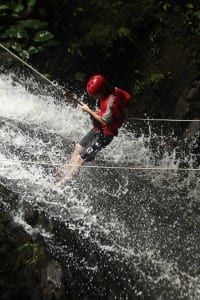 Canyoning in Turrialba with Explornatura