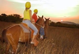 Horseback riding in beautiful Guanacaste, Costa Rica