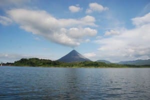 Arenal Lake and Volcano, Costa Rica, image by arenal.net