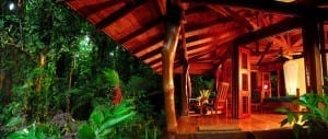 Playa Nicuesa luxury bungalow in rainforest