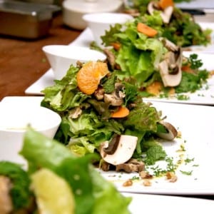 Pranamar Villas cuisine - healthy salads