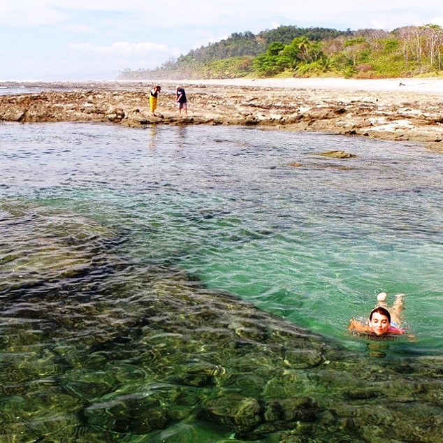 Snorkeling at Playa Santa Teresa