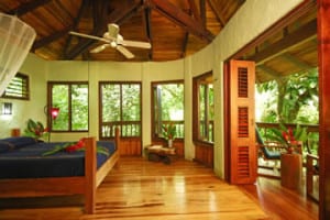 Mango House guest room at Playa Nicuesa Lodge