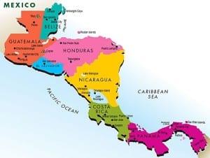 Central America Map