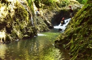 Gravity Falls cayoning tour Arenal Costa Rica