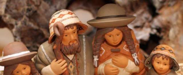 Christmas Nativity scene in Honduras