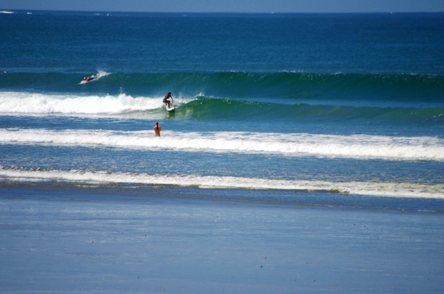 Surfing Playa Guiones, Nosara, Costa Rica
