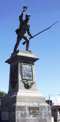 Juan Santamaria statue in Alajuela Costa Rica