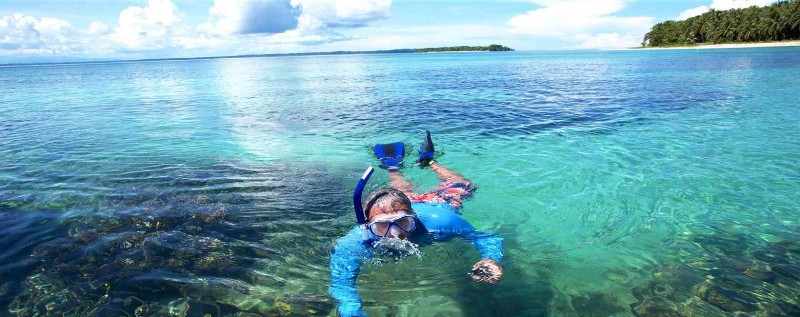 Snorkeling in Bocas del Toro, Panama