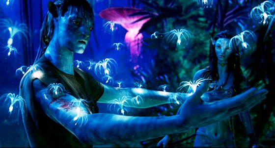 Bioluminescence in Avatar movie