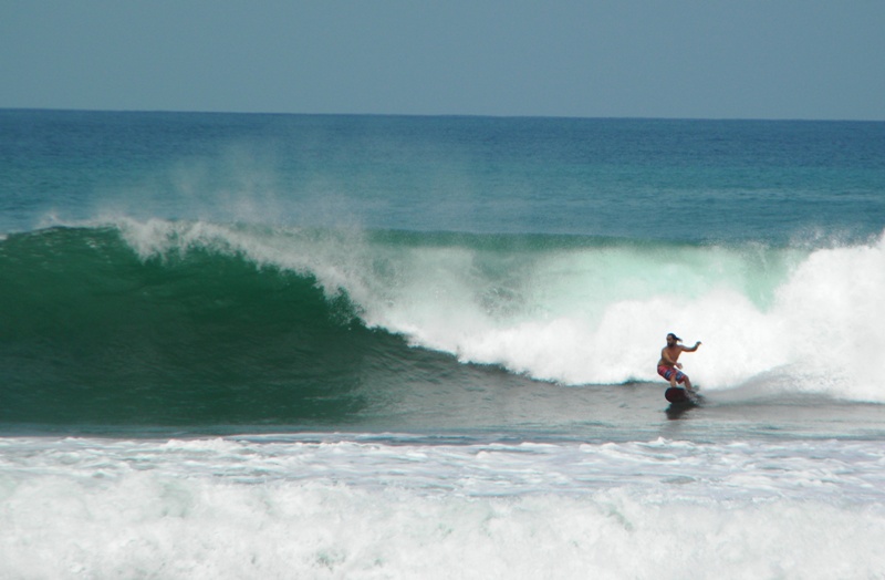 Surfing Playa Hermosa, Costa Rica
