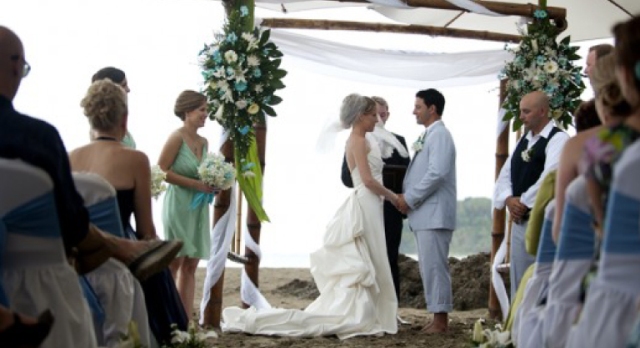 Weddings at Le Cameleon Hotel in Caribbean Costa Rica