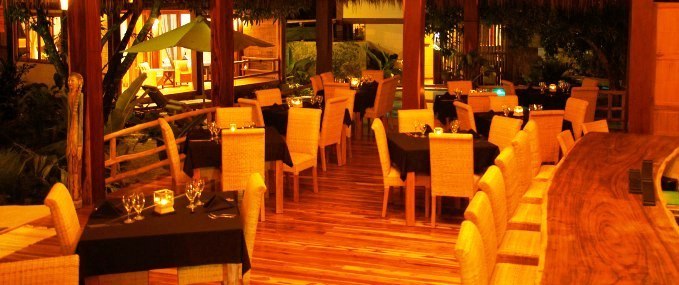 Budda Eyes Restaurant at Pranamar Villas