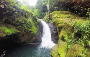 Cazuela Waterfall at Portasol Livingin Costa Rica