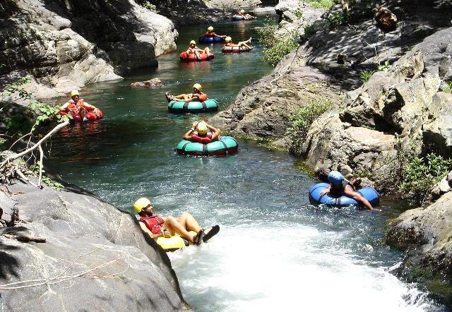 Tubing Rio Negro at Hacienda Guachipelin in Costa Rica