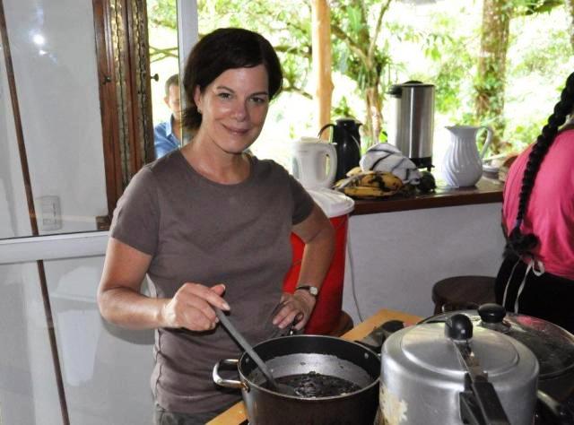 Marcia Gay Harden enjoys filming After Words movie at Portasol in Costa Rica