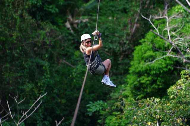 Playa del Coco tours canopy zipline tour