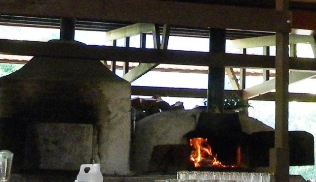 Hacienda Guachipelin restaurant wood ovens