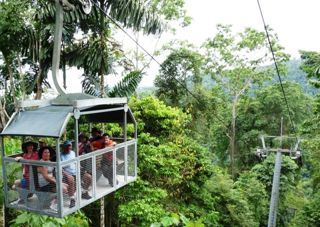 Veragua Rainforest aerial tram in Costa Rica