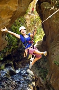 Hacienda Guachipelin canopy tour in Costa Rica