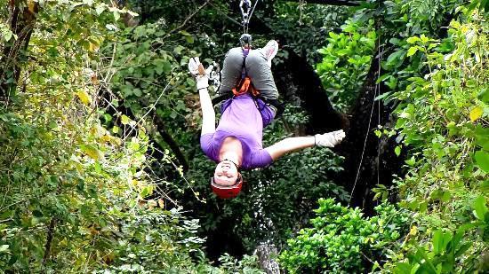 Playa del Coco tours canopy zipline tour