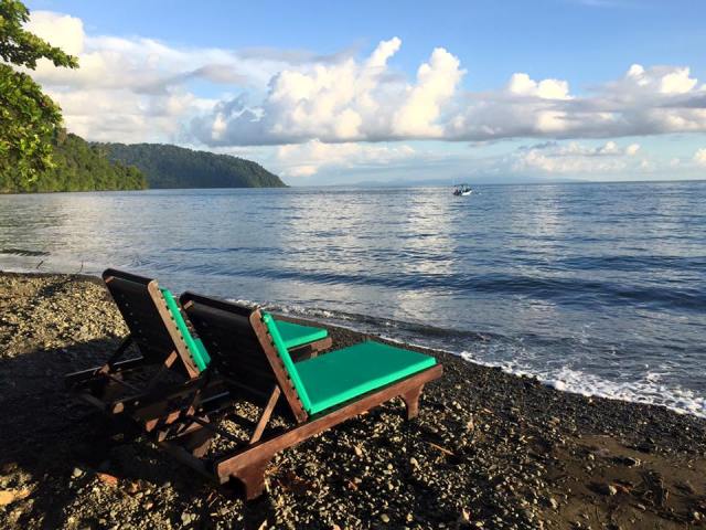 Beach at Playa Nicuesa Rainforest Lodge in Costa Rica