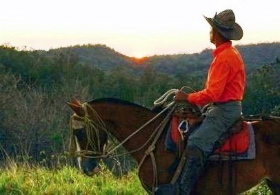 Guanacaste cowboy rides off into the sunset in Costa Rica