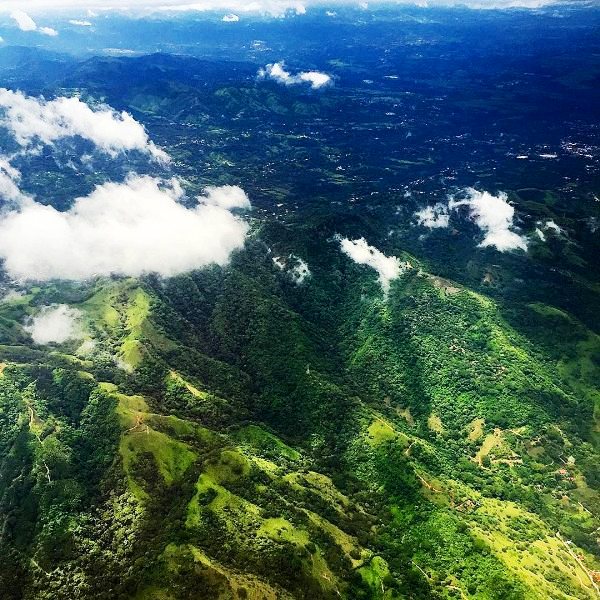 Costa Rica aerial image, by Daniel Chavarria