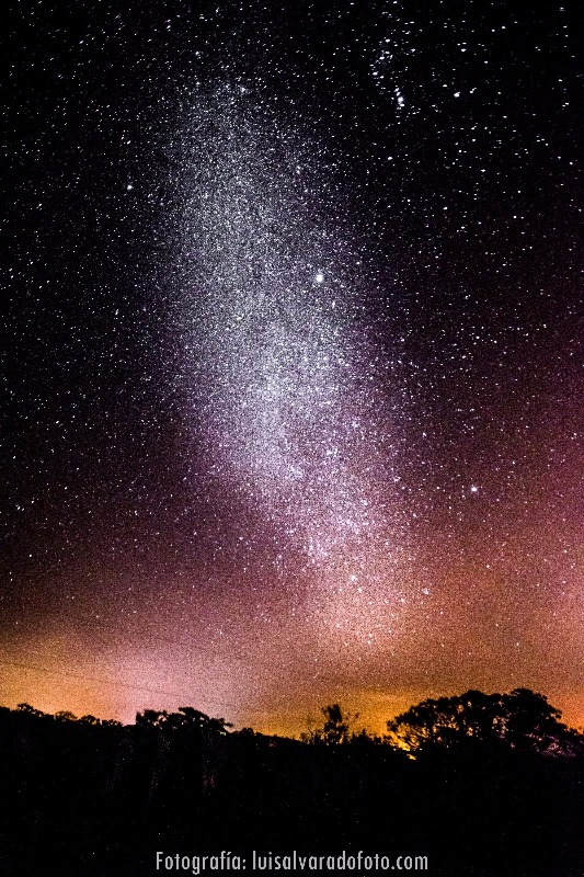 Night sky stargazing at Hacienda Guachipelin in Guanacaste Costa Rica