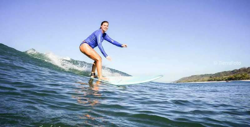 Tierza Eichner of Pura Vida Adventures surf retreats in Santa Teresa Costa Rica