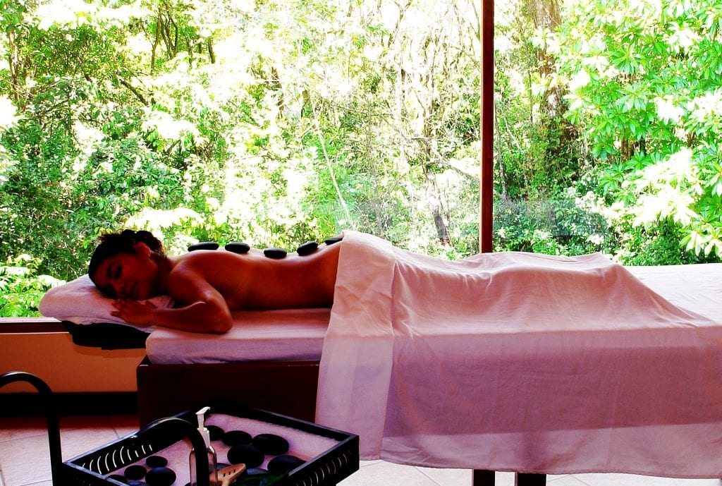Hot Stone Massage at Green Leaf Spa, El Establo Mountain Hotel