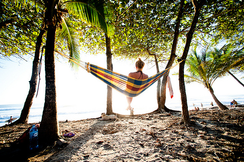 Beach time in Santa Teresa Costa Rica