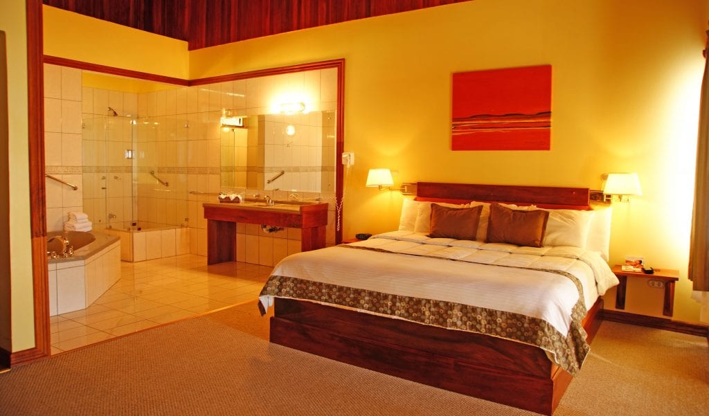 Honeymoon Suite at El Establo Mountain Hotel, Monteverde, Costa Rica.