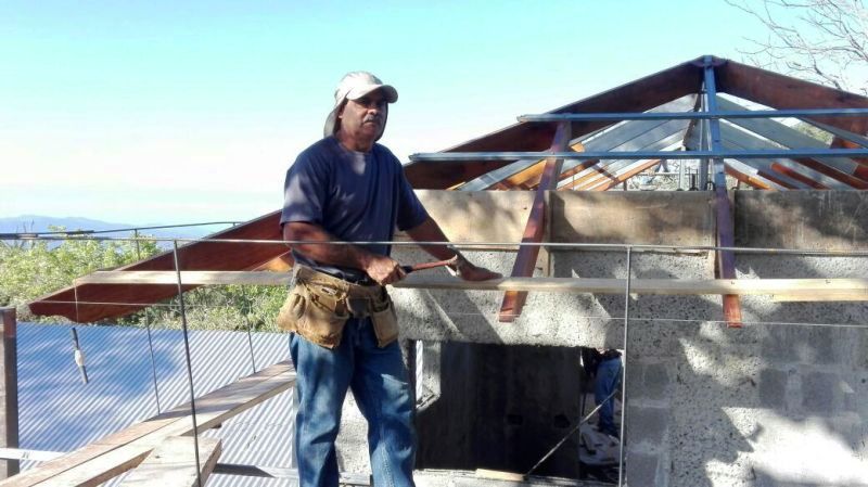 Ovido Perez Gonzalez, master builder in Atenas Costa Rica