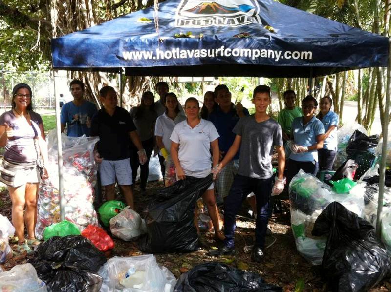Recycling in Santa Teresa Costa Rica