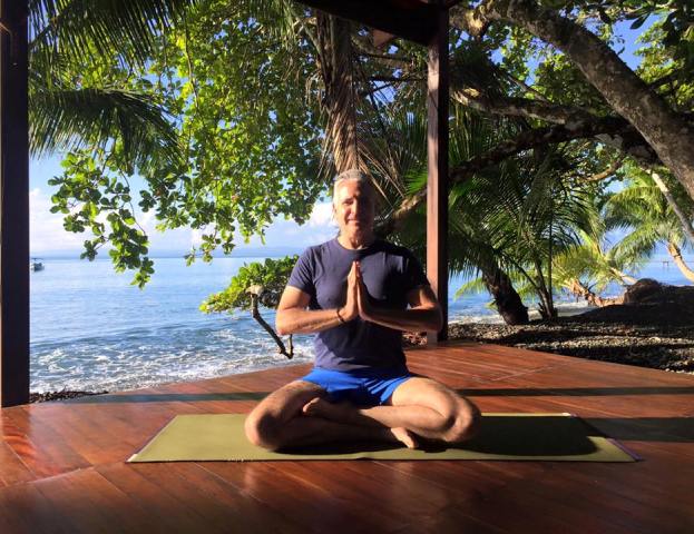 Yoga at Playa Nicuesa Rainforest Lodge in Costa Rica