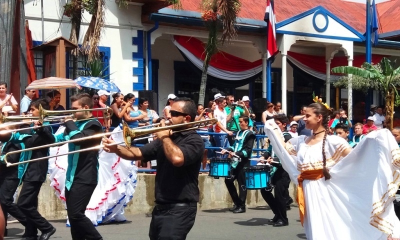 Atenas Costa Rica cultural parade Sep 15