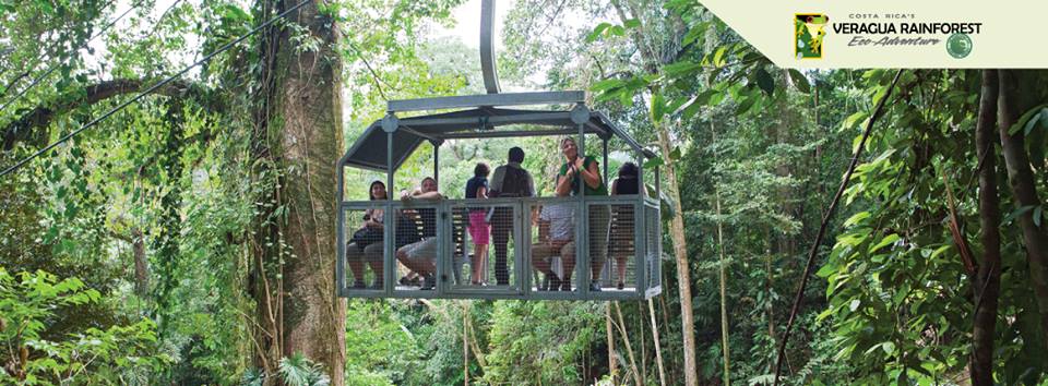 Veragua Rainforest aerial tram in Costa Rica
