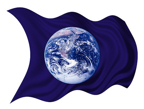 Earth Day flag