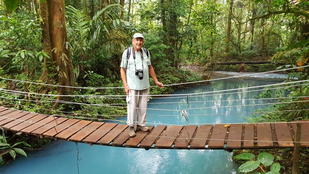 Photographer Charlie Doggett in Costa Rica