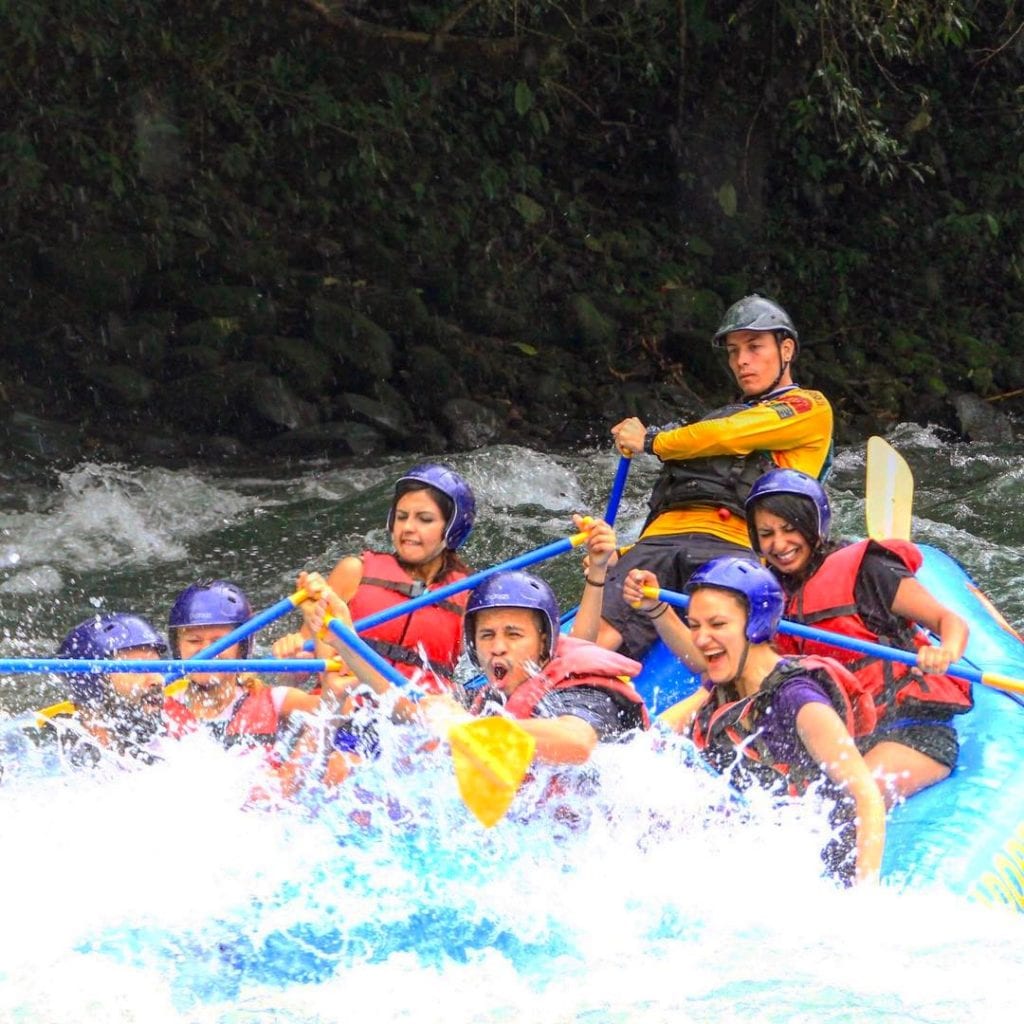 White water rafting on the Pacuare River, photo credit jorgediazjr.boxing.