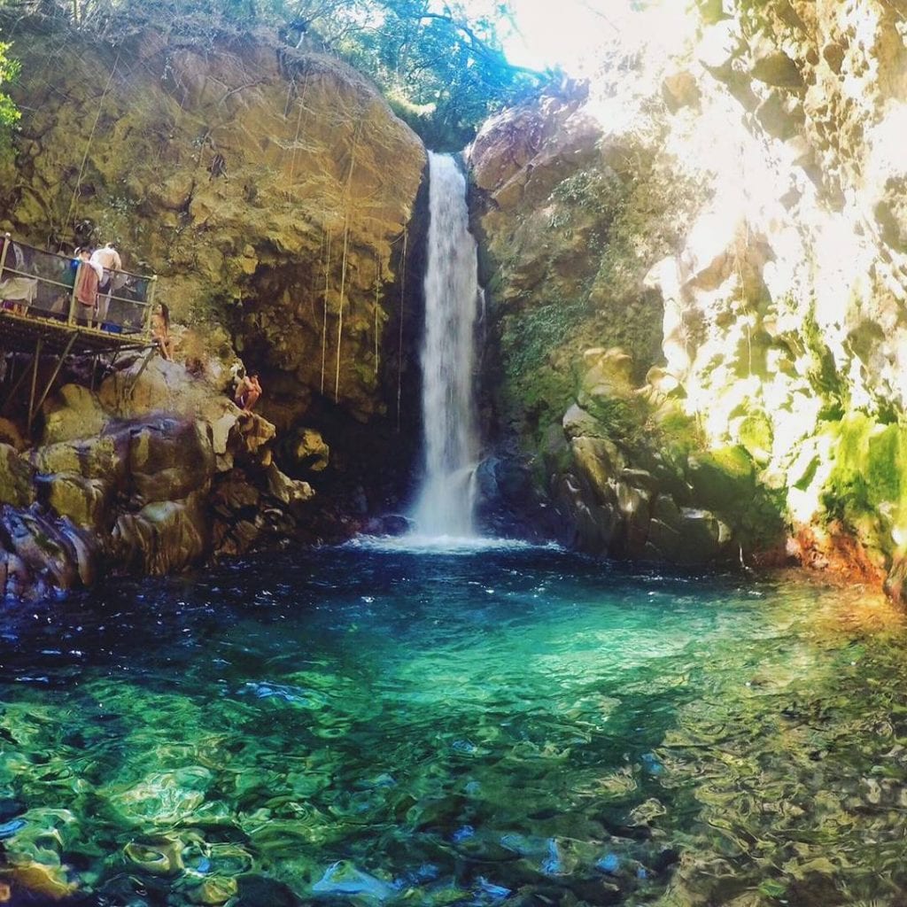 Waterfall at Rincon de la Vieja National Park, photo credit afortuna2cr.