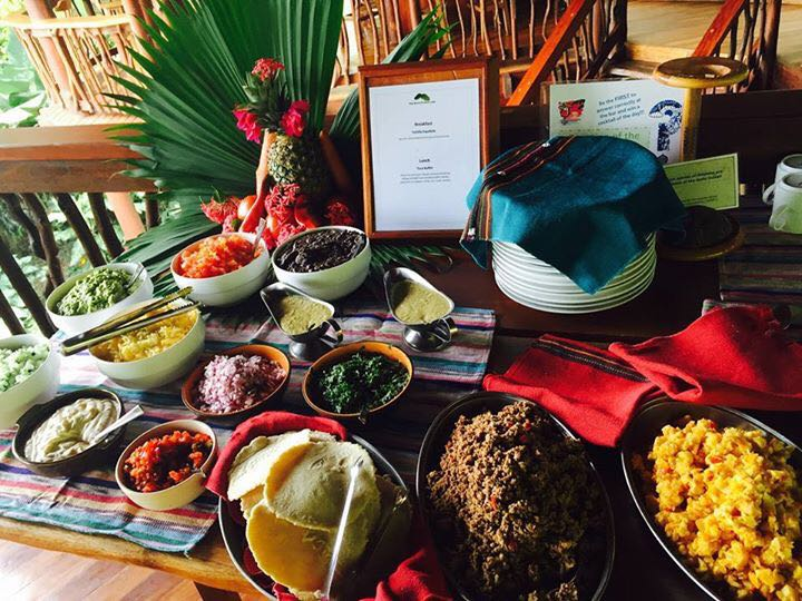 Dining at Nicuesa Lodge