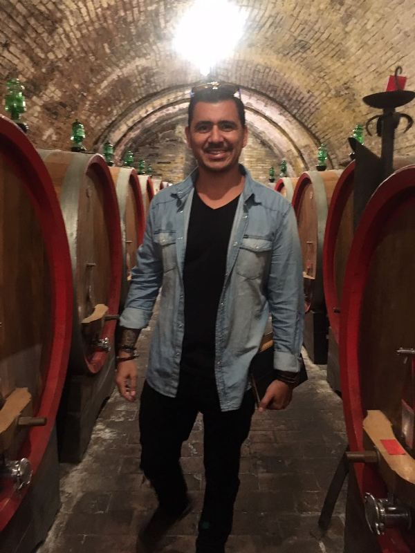 Randy in Tuscany
