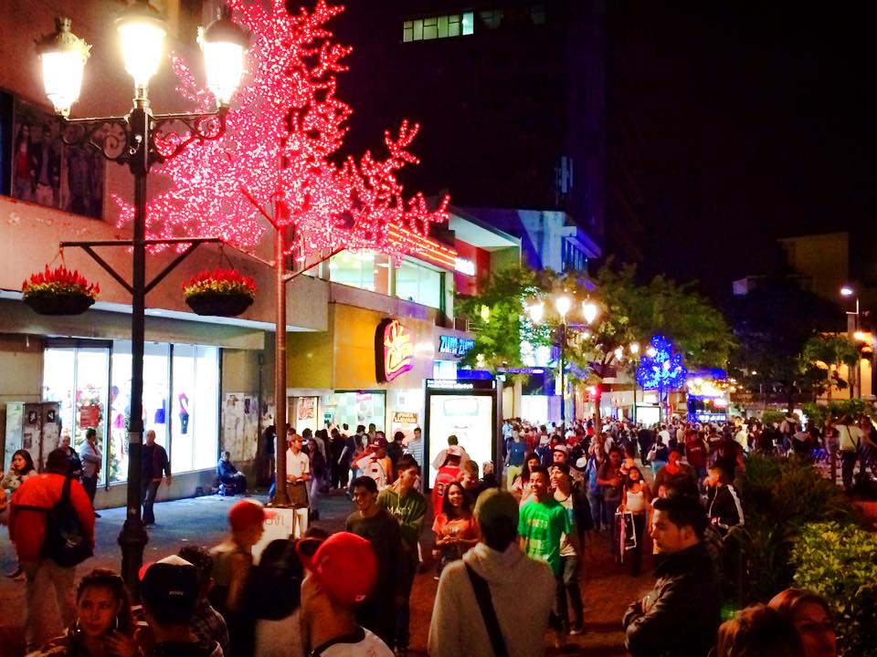 Christmas in San Jose Costa Rica