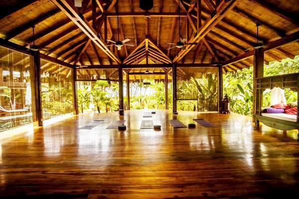 Yoga Shala at Pranamar Villas in Santa Teresa Costa Rica