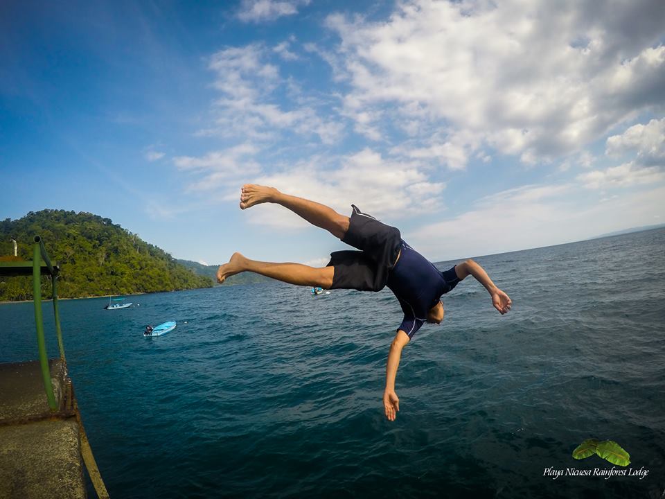 Happiness at Playa Nicuesa Lodge